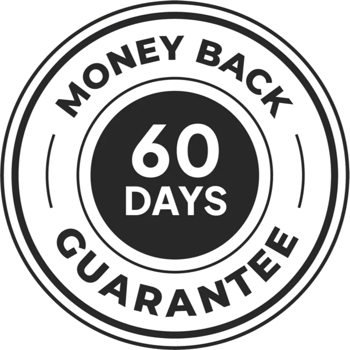 OptiPlax Money Back Guarantee Seal